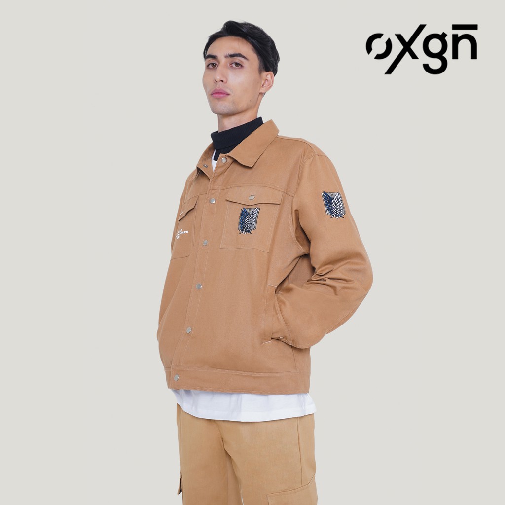 Oxgn Attack On Titan Trucker Jacket 