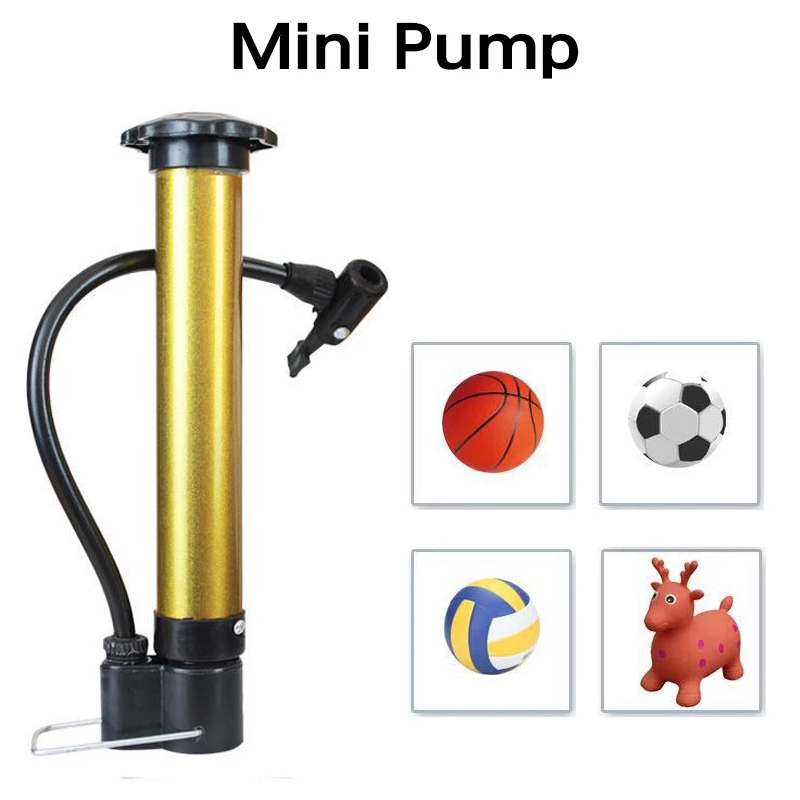 Mini Bike Pump, iMounTEK Portable Bicycle Tire Inflator Ball Air