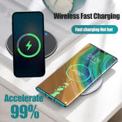 Wireless Charger for Samsung Galaxy and iPhone (brand name not available)