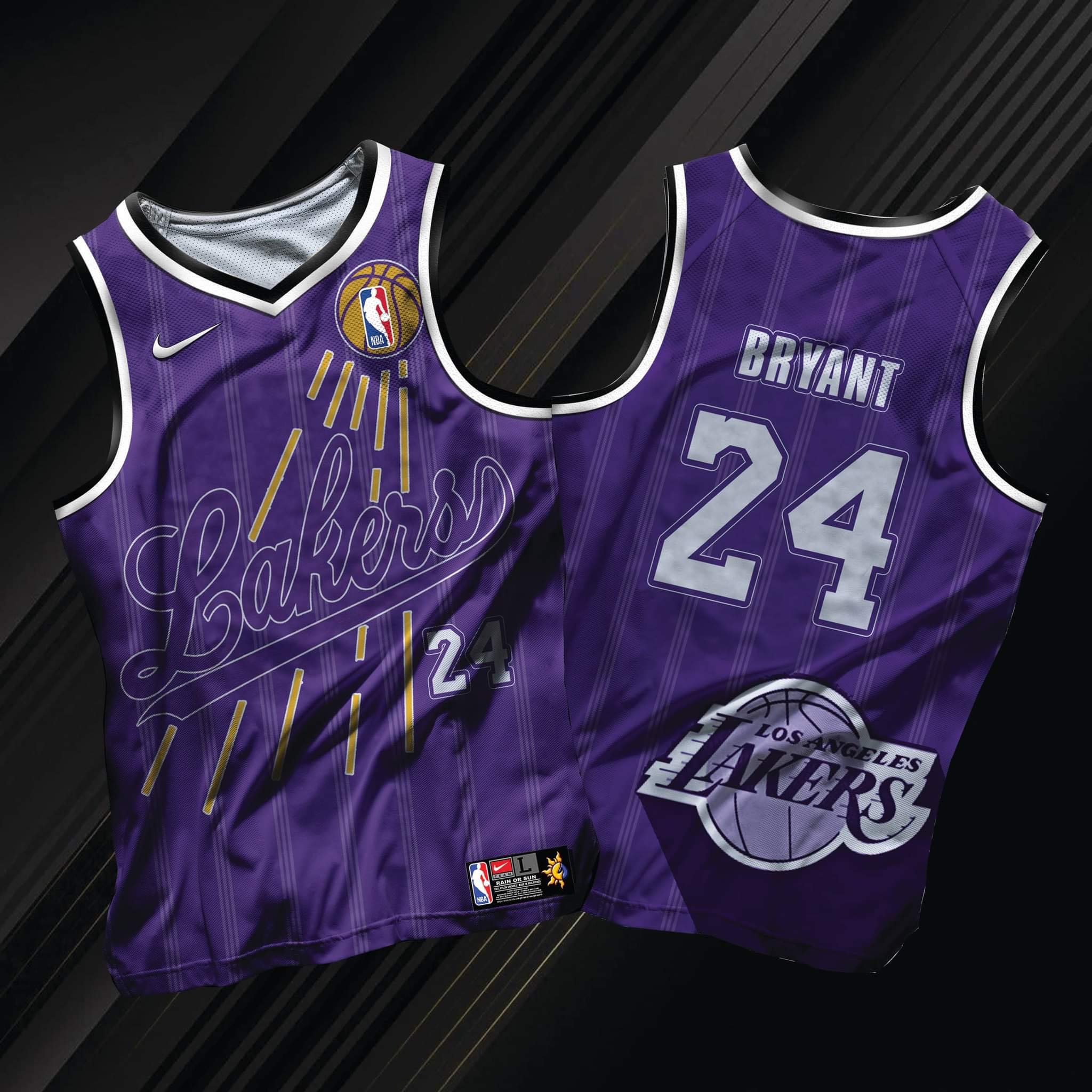 Los Angeles Lakers Style Customizable Basketball Jersey – Best