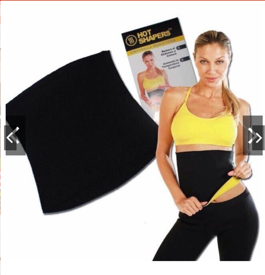 Hot Sweat Hot Neoprene Body Shaper Slimming Waist Trainer Slim Shapewear  Girdle Corset Belt Yoga Gym