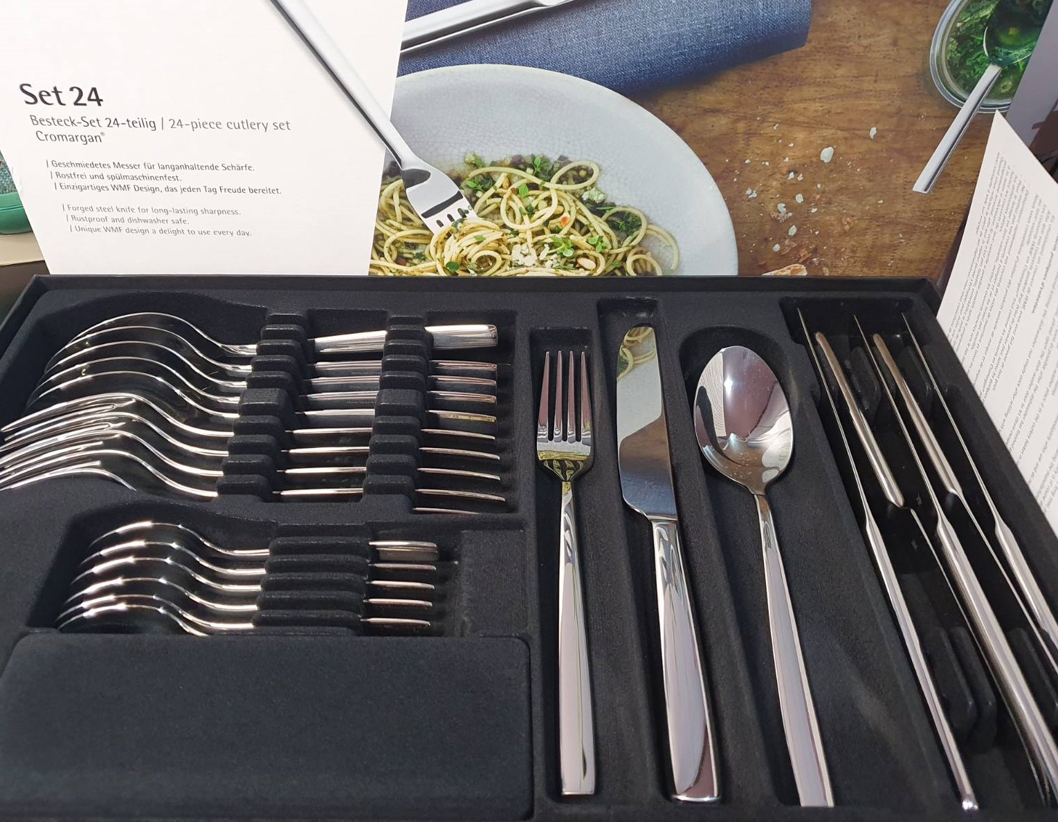 超特価sale開催】 生活雑貨の店マシューWMF Cutlery Set 30-Piece for People Philadelphia  Cromargan 18 10 Stainles