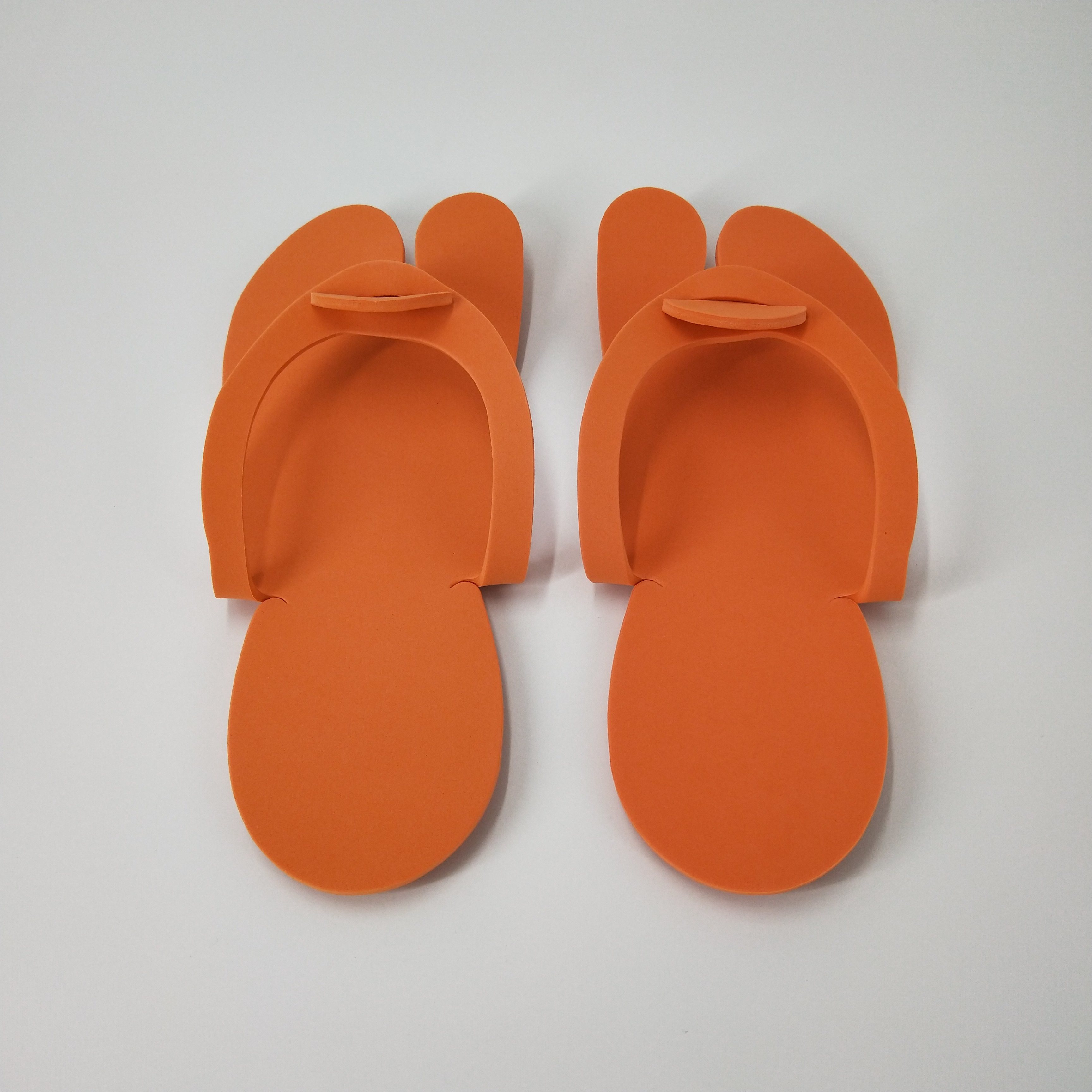 ORANGE Nail Salon Disposable Spa Slippers Wholesale Flip Flop Slippers For  Pedicure | Lazada PH
