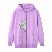 "Cotton Soft CAT Jacket with Hood for Adult Unisex"