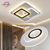 Minimalist LED Chandelier by SHIMAIER LIGHTING for Living Room and Bedroom