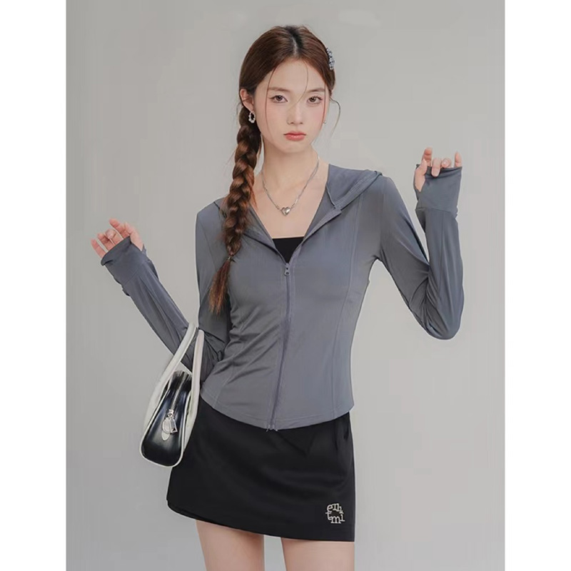 Motovita UV-Resistant Breathable Outdoor Sport Long-Sleeved Sunscreen Lightweight Jacket Ice Silk Sunscreen Clothing - Image 4