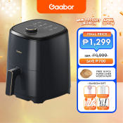 Gaabor Air Fryer, Non-Stick Grill - Healthy Cooking, 4L