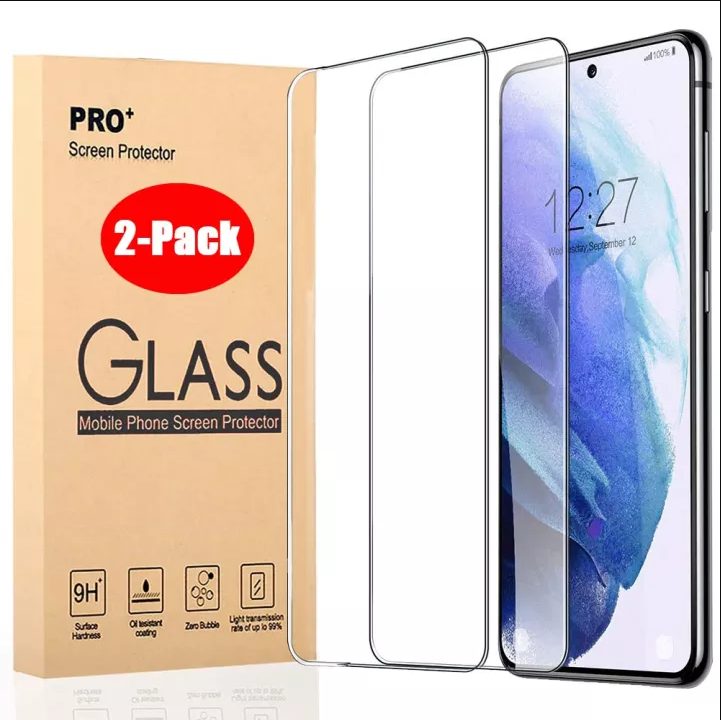 Samsung S22 Ultra Screen Protector,Samsung S22 Plus Screen Protector,2 Pack Tempered Glass UV Light Ultrasonic Fingerprint Unlock Compatible Flexible Film HD Clear, 9H Hardness Glass Film for Samsung Galaxy S22/S21 ultra/S21 Plus/S21