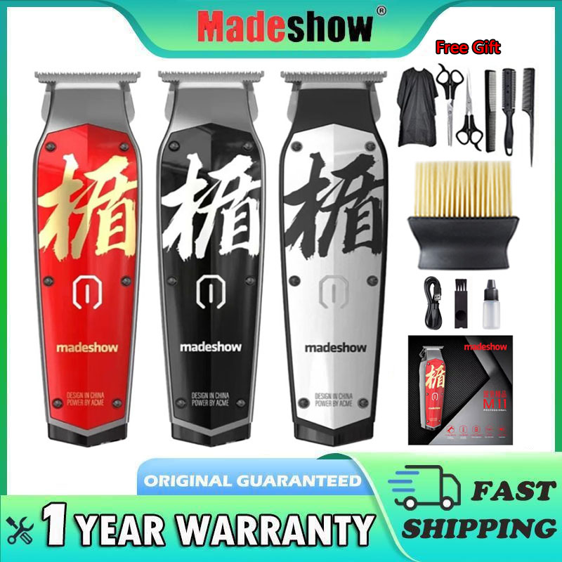 Hair Clipper Electric Hair Trimmer For Men Retro Electric Oil Head Scissors Carving Design Men Rechargeable Hair Cutting Machine Madeshow M11 Presyo  1,799 Piso*Libreng Shipping
