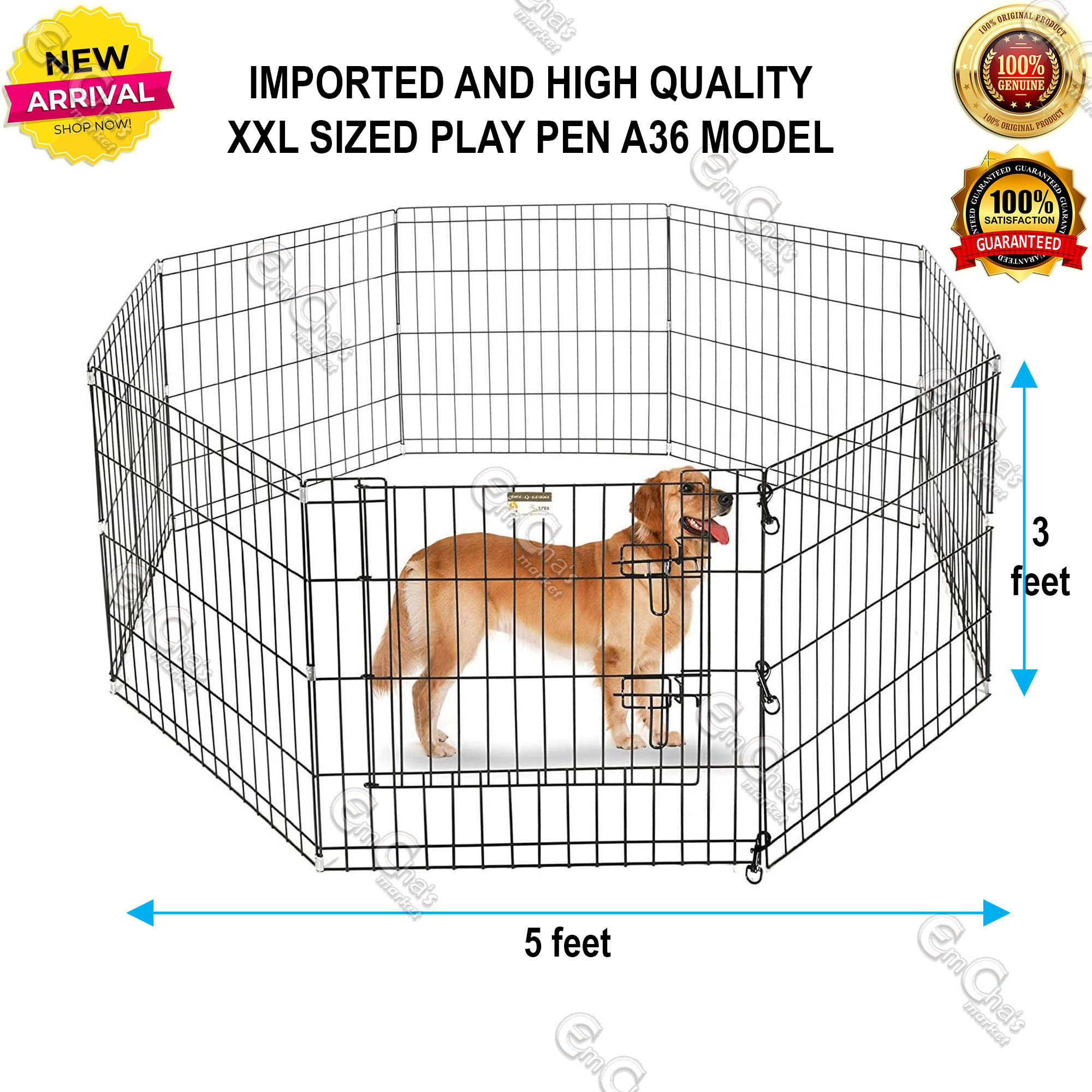 Dog 2025 playpen lazada