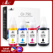 L&C Canon 790 890 Ink Set for PIXMA Printers