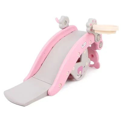 3-in-1 Rocker Slide For Kids On Sale Multi-functional Slide Rocking Horse Indoor/Outdoor Toy Slide Playground Puzzle Toys (1)