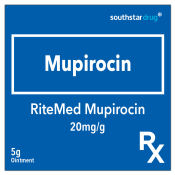 Rx: RiteMed Mupirocin 20mg / g 5 g Ointment