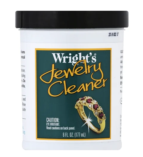  Weiman Fine Jewelry Cleaner Liquid with Cleaning Brush –  Restores Shine & Brilliance to Gold, Platinum, Precious Gemstones & Diamond  Jewelry, 6 Oz : Clothing, Shoes & Jewelry