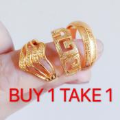 14k BUY 1 TAKE 1 Bangkok gold ring size 6