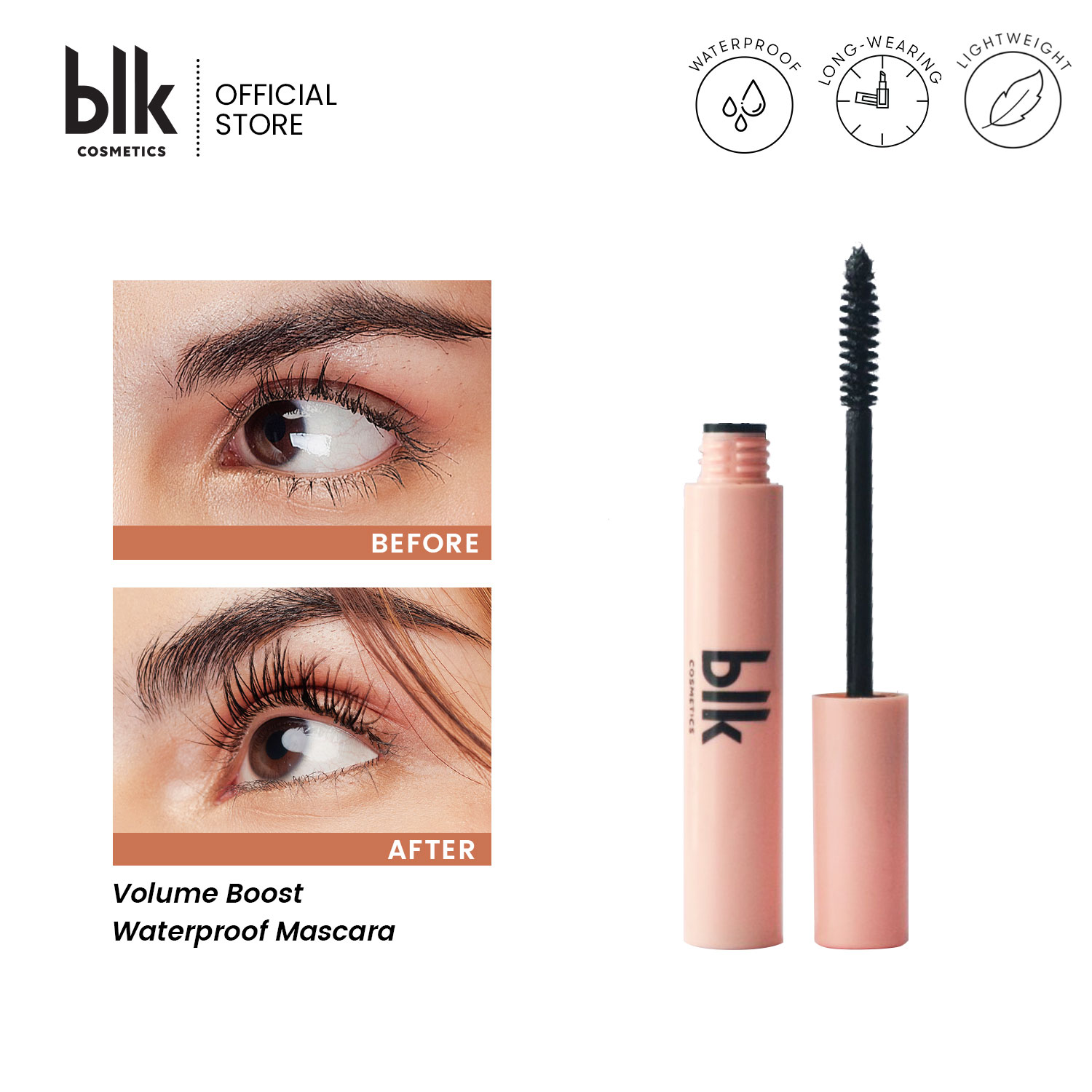 Discount on Blk Cosmetics  shoes - SKU: Blk Cosmetics Fresh Volume Boost Waterproof Mascara