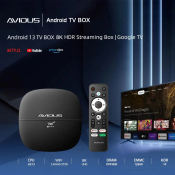 AVIDUS T99 Ultra HD 8K Android Smart TV Box