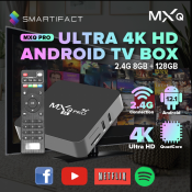 Smartifact MXQ Pro 4K Android TV Box with Mini Keyboard