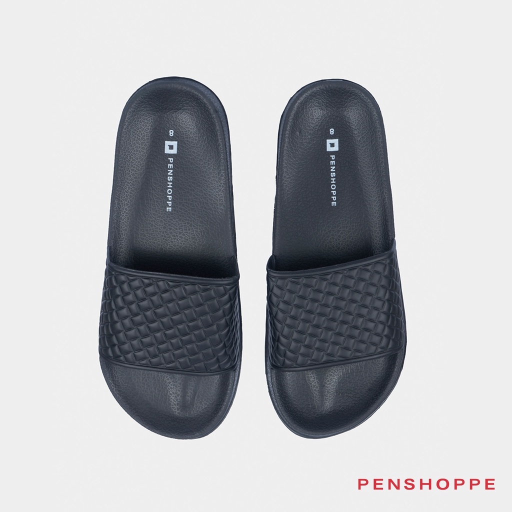 Penshoppe One Band Slides Slippers For Women Beige Black Lazada PH