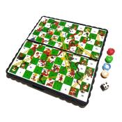 Classic Snake and Ladder Board Game for Family Fun
