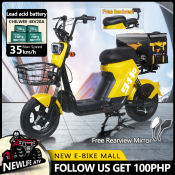 1000W Electric Bike with Disc Brake System and LCD Display