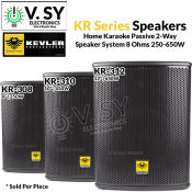 Kevler KR Series 2-Way Passive Audio Speaker System