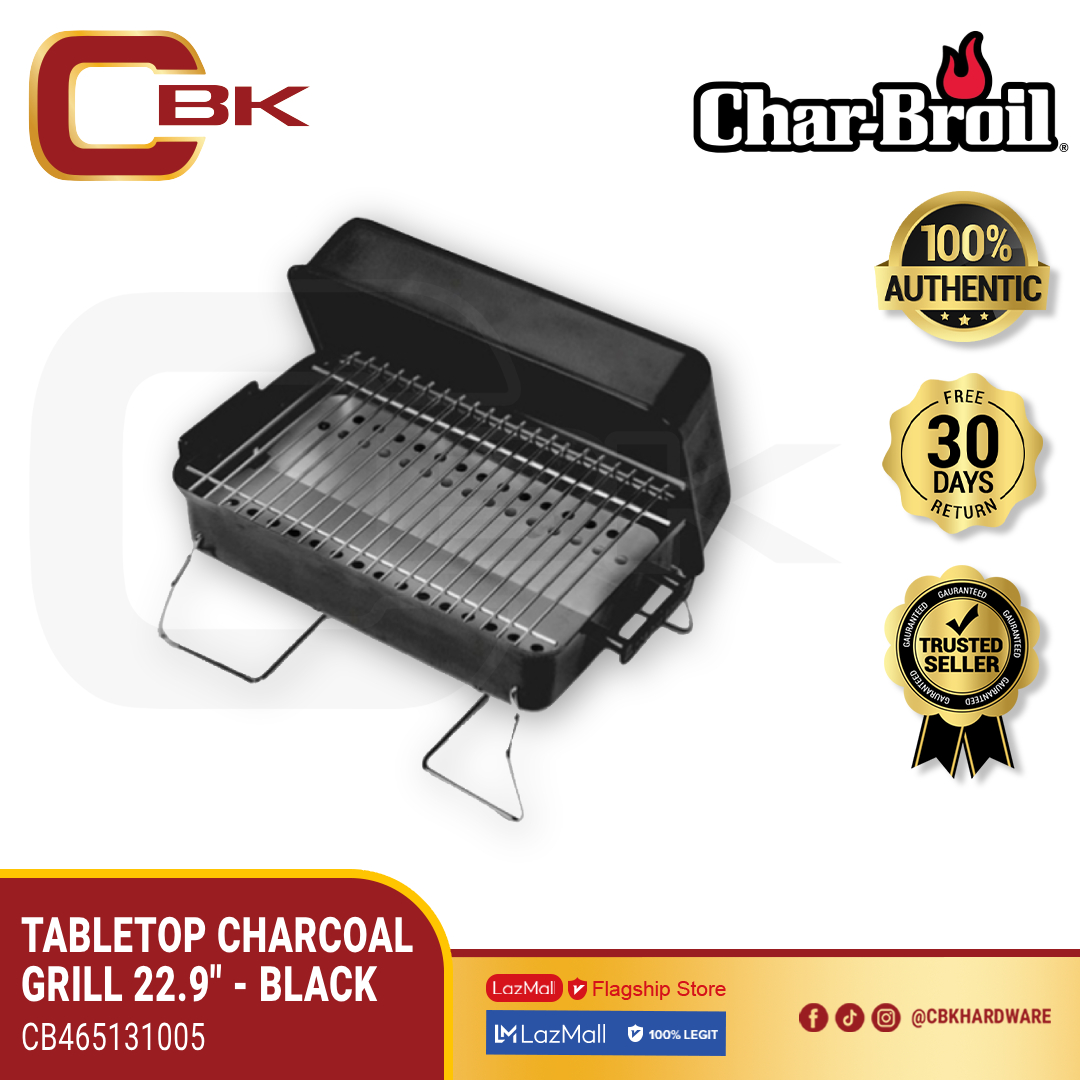 Charbroil Tabletop Charcoal Grill 465131005 Black Lazada PH