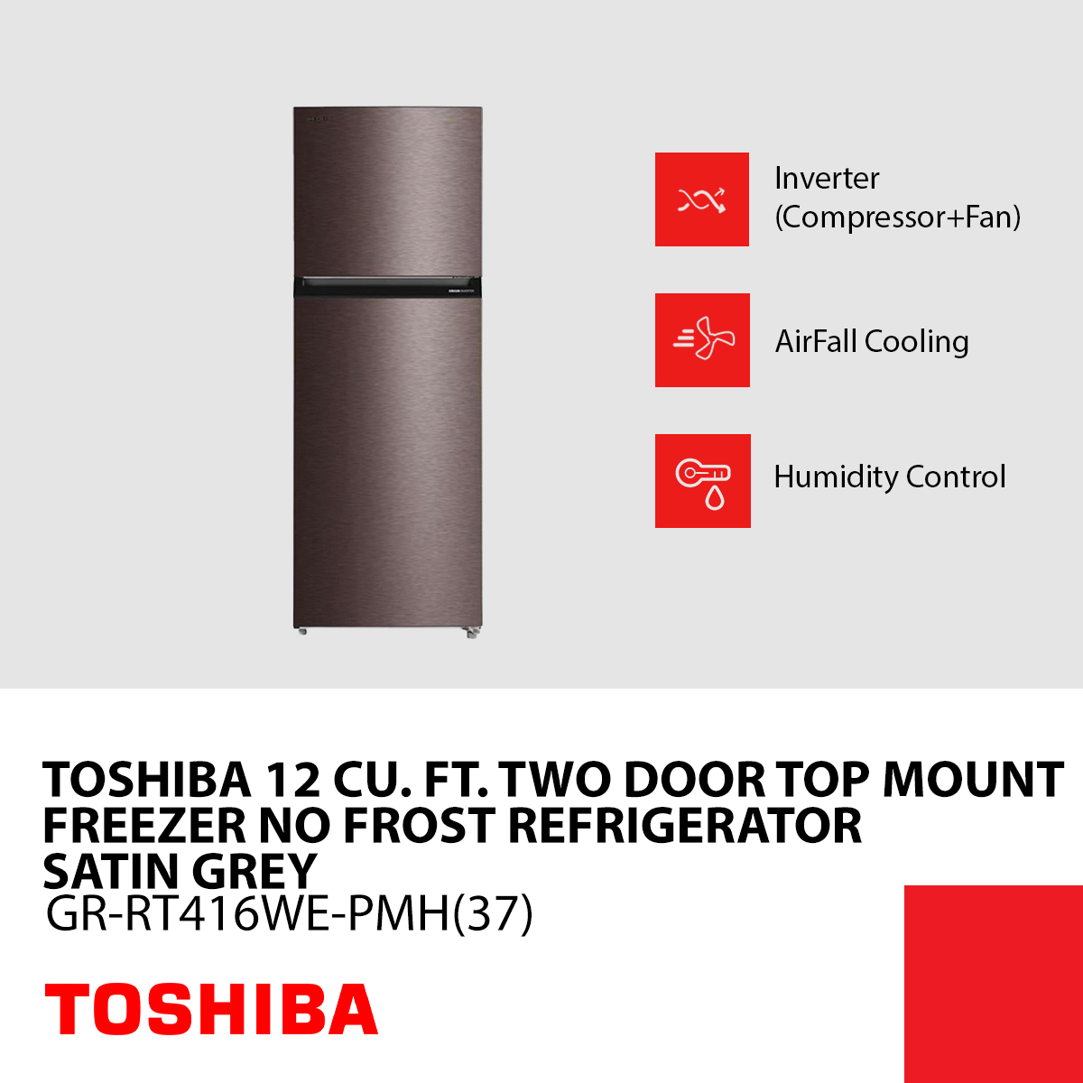 Toshiba refrigerator store 16 feet