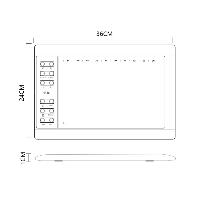 🔥Top🔥【fast delivery】Mate 3C Graphics Tablets Drawing Tablet Digital Drawing  Pad with 8192 Pen pressure Levels & Battery-Free Pen No need charge Pen  Tablet Compatible Android Device & Support PC Laptop/Desktop Computer