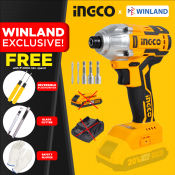 INGCO 20V Cordless Impact Driver (Battery & Charger Not Included)