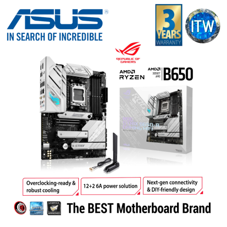 Asus Rog Strix B650-A Gaming WiFi Atx AM5 DDR5 Motherboard