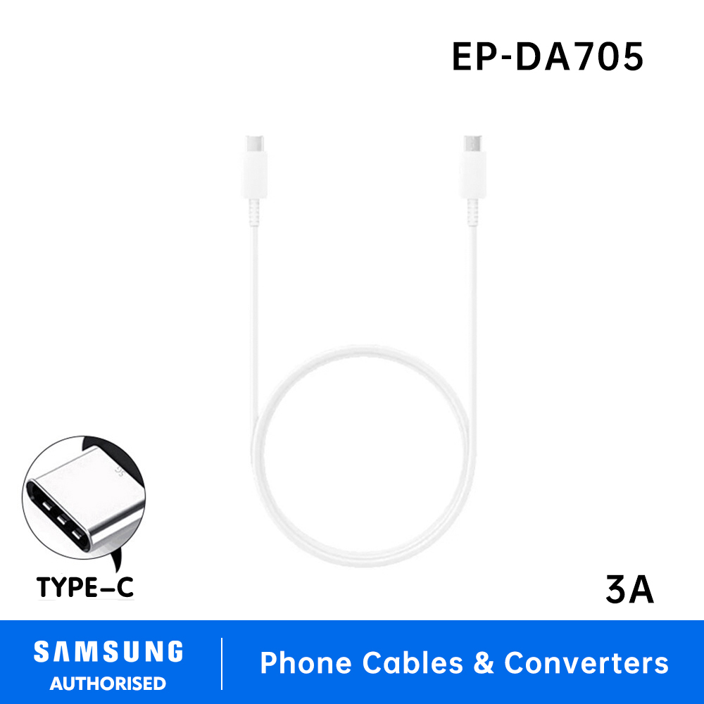 Original Samsung Type-C to Type-C 3A Cable 1m For Samsung Devices