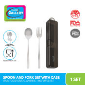 HG Plated Inox Stainless Steel Cutlery Set with Case