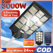 DL Solar Street Light - High Brightness, Waterproof, Remote Control