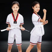 Breathable Taekwondo Uniform Set - Kids/Adult Sizes (Brand: N/A)