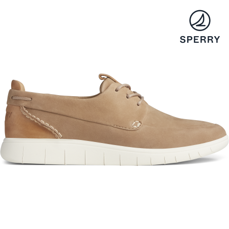 Sperry Women's Coastal Plushwave Sneaker - Oatmeal