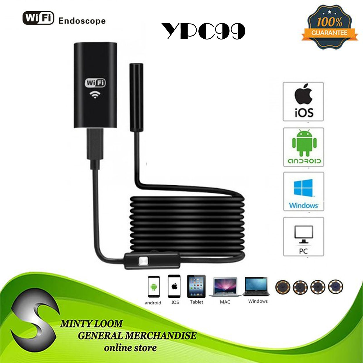 wifi endoscope camera ypc99