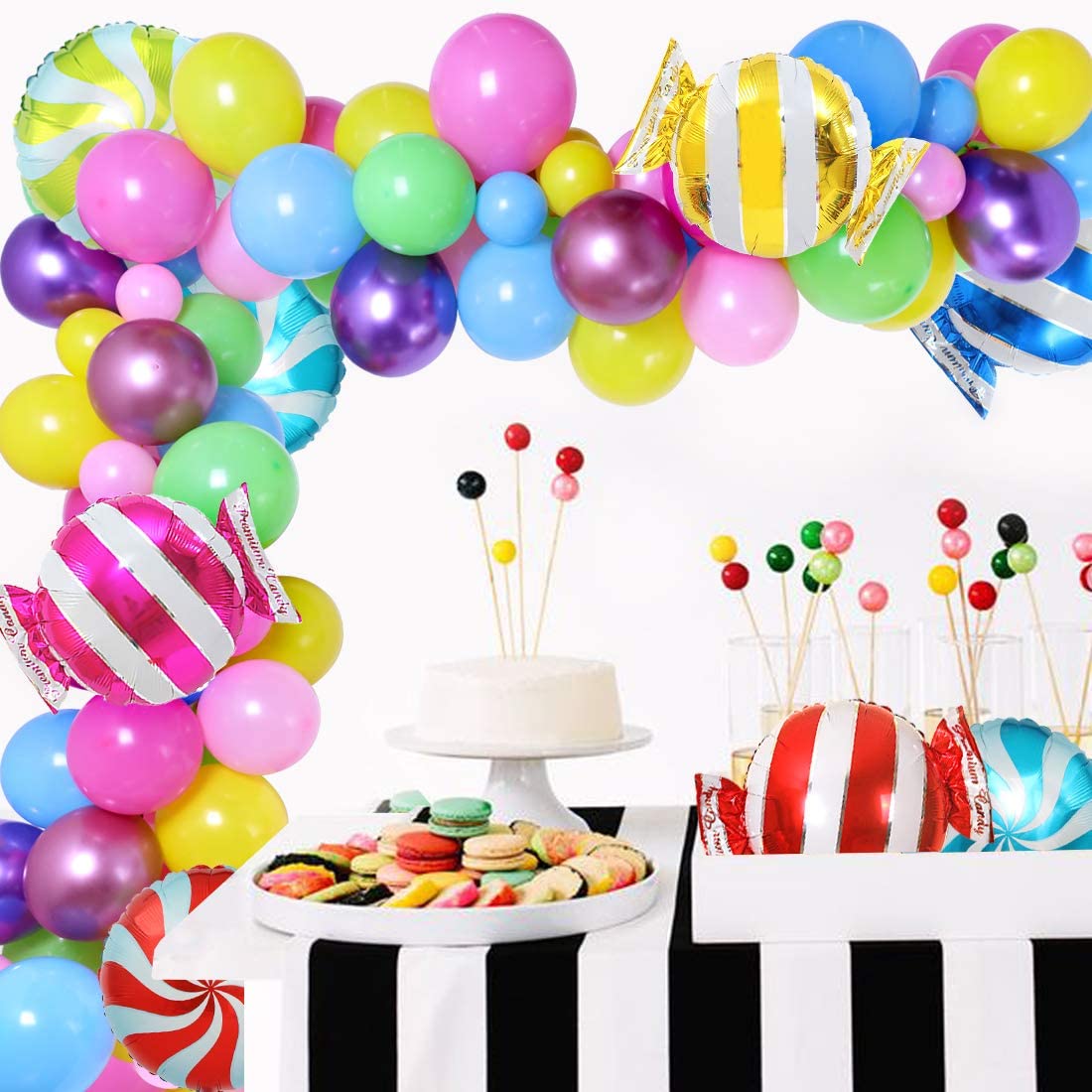 Candyland Party Decorations Sweet Shoppe Lollipop Party - Etsy