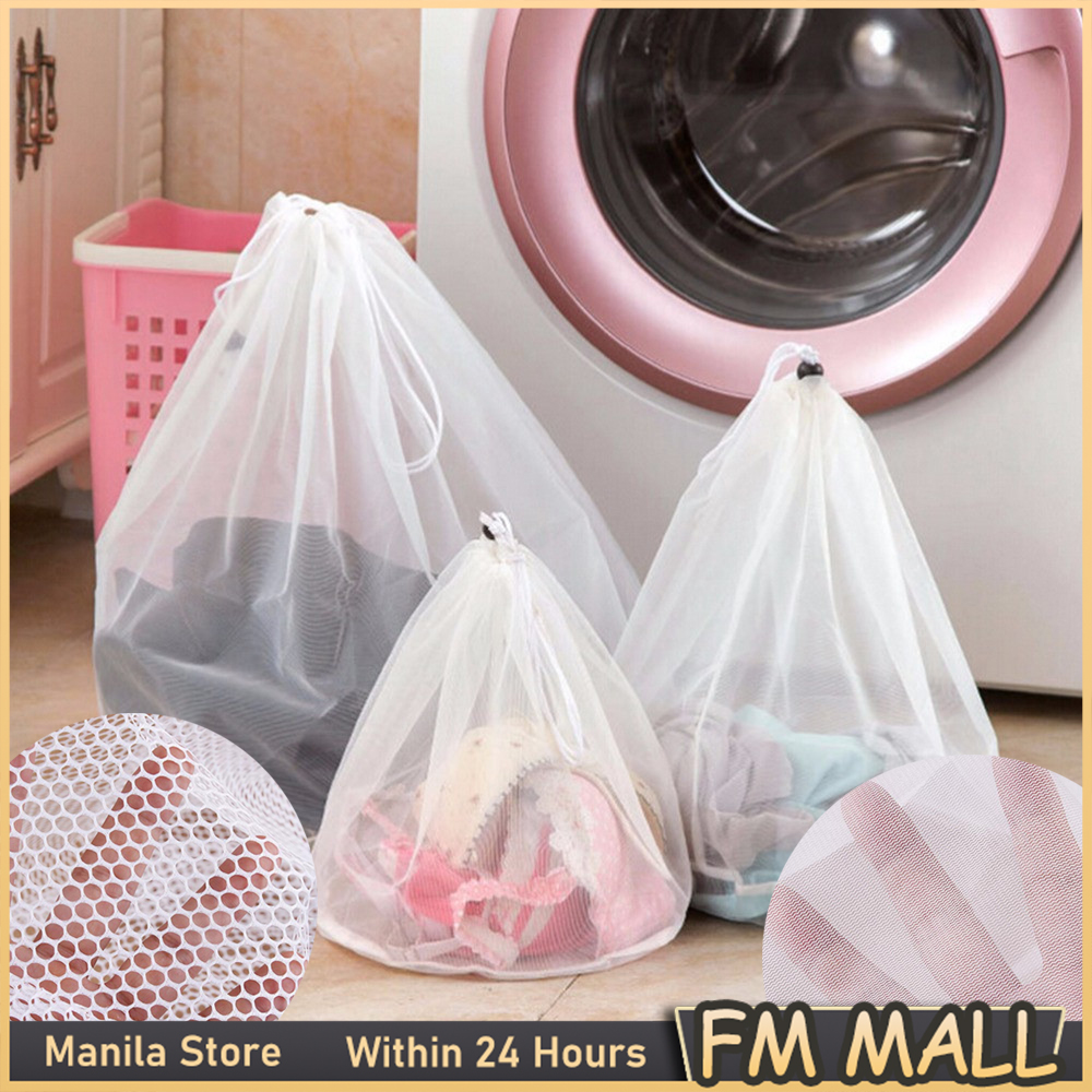 3sizes laundry bag clothes care protection net filter underwear