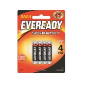 EVEREADY Super Heavy Duty AAA4 Battery 4s #1212BP4