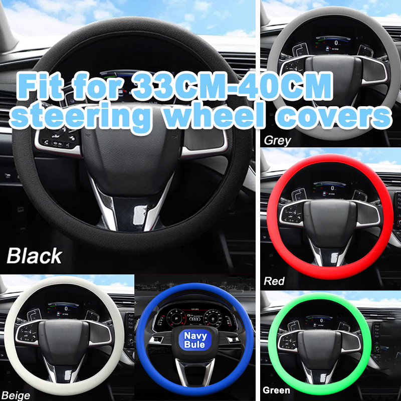 Universal Car Steering Wheel Cover - Non-slip and Wear-resistant