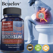 BCUELOV Colon Cleanse & Detox Supplement - 120 Capsules