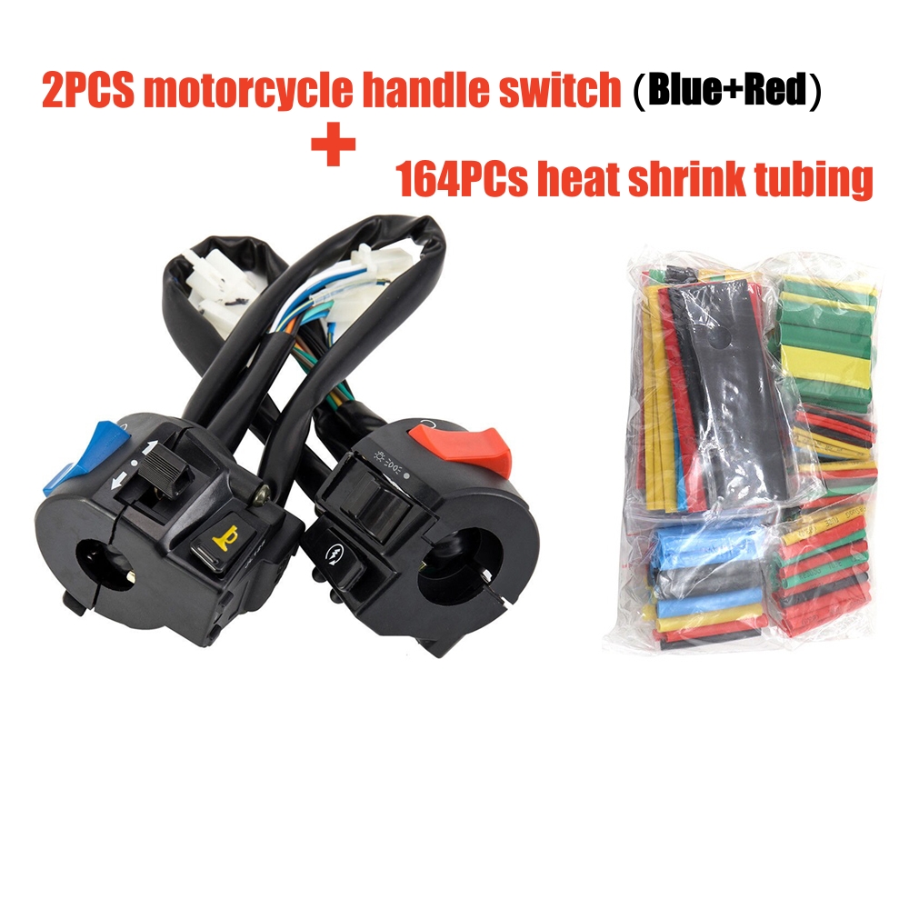 Motorcycle Switch Universal Handlebar Switch Light On/Off Indicator Control PVC+ABS Weather proof - Image 2