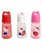 Hello Kitty 4oz Baby Bottle with Silicone Nipple, 3-pack