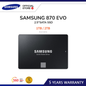 Samsung 870 EVO 1TB/2TB SATA III SSD - 560 MB/s