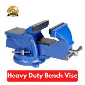 Heavy Duty Bench Vice Swivel Base Clamp Jaw Work Bench