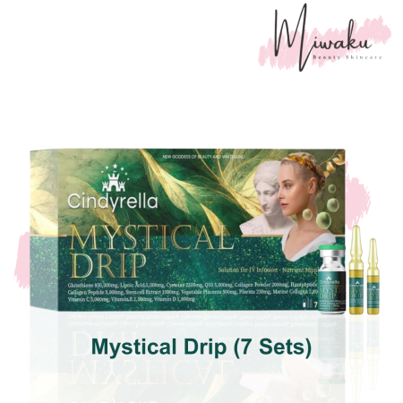 Cindyrella Mystical Drip with Complete Sets Glutathione