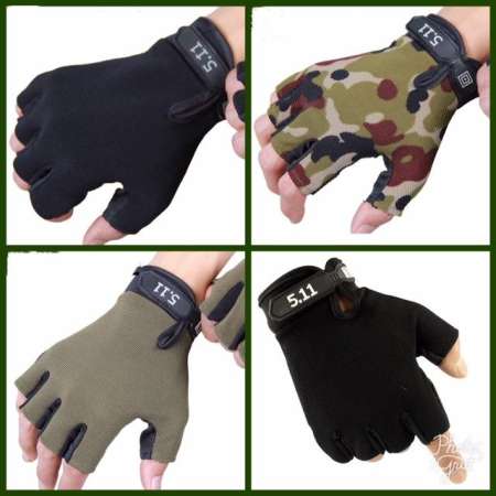#5.11 gloves 5.11 Half-Finger Biking/Motor Gloves anti-skid