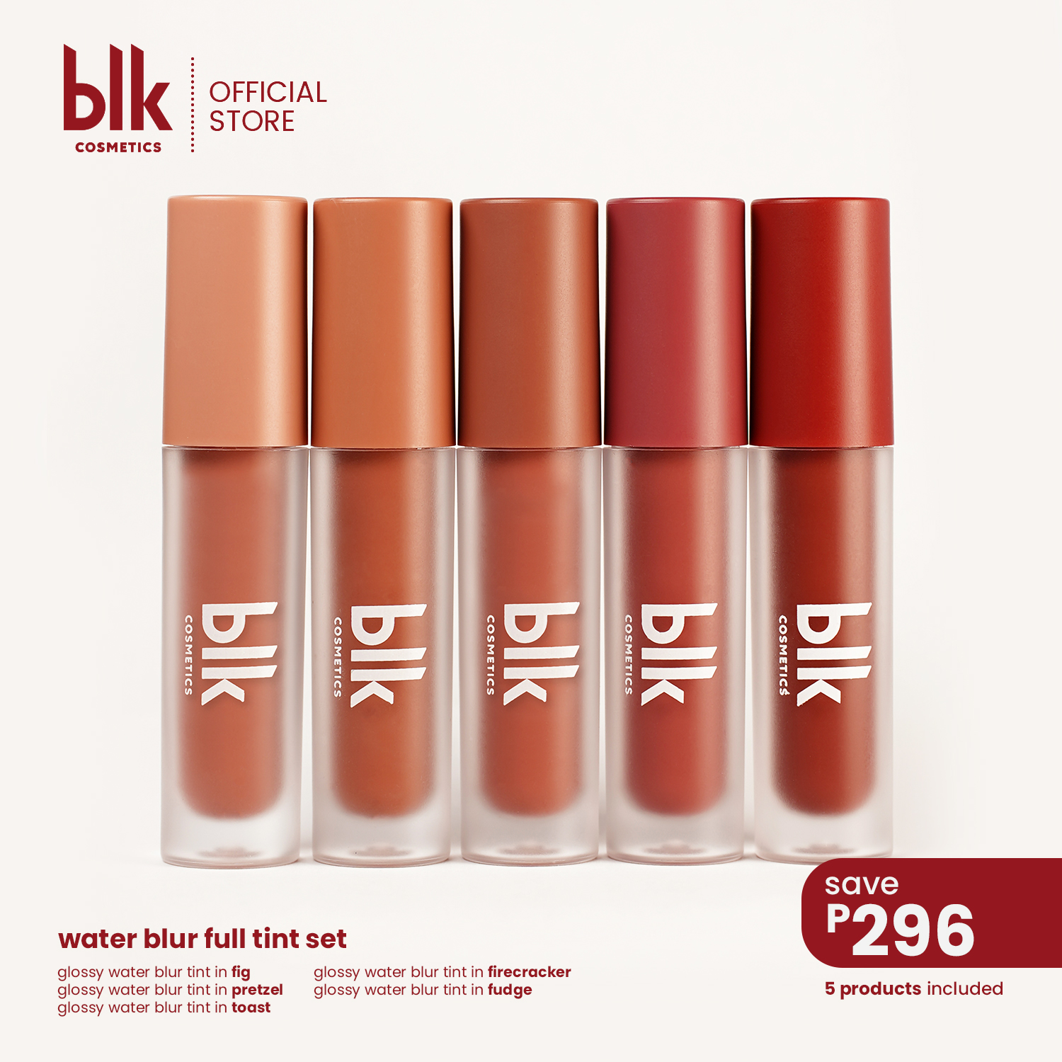 Discount on BLK Cosmetics  shoes - SKU: blk cosmetics water blur tint full set - gift set