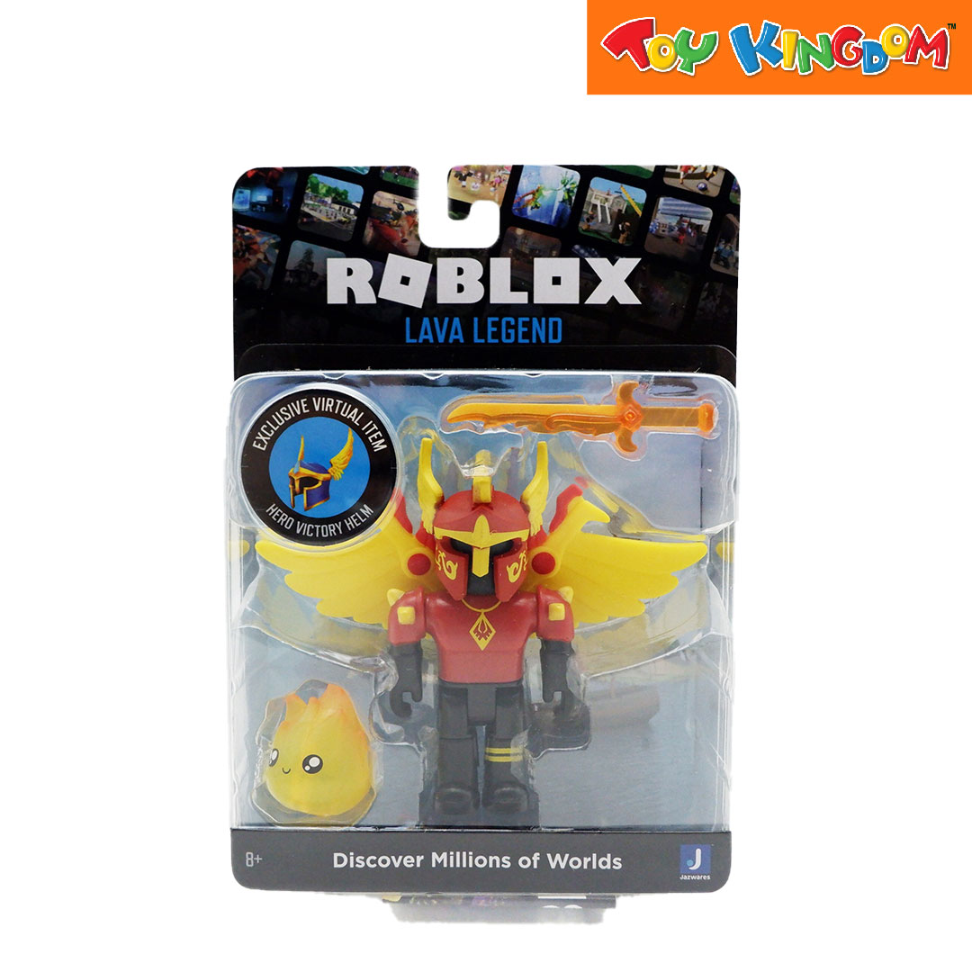 EXCLUSIVE ROBLOX LAVA LEGEND-HERO VICTORY HELM-VIRTUAL ITEM CODE - Action  Figures - Newark, New Jersey, Facebook Marketplace